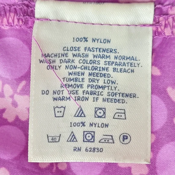 GIRLS SPRING HOODED JACKET LOT: LAND'S END RAIN COAT EDDIE BAUER UTILITY SIZE 7 - Picture 12 of 15